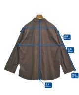 apart by lowrys（アパートバイローリーズ）カジュアルシャツ 茶 サイズ:F レディース/2200642457011