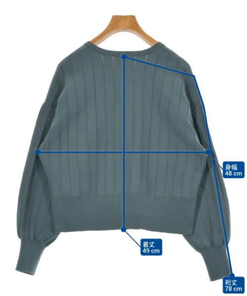 apart by lowrys（アパートバイローリーズ）カーディガン 青 サイズ:F レディース/2200642457028
