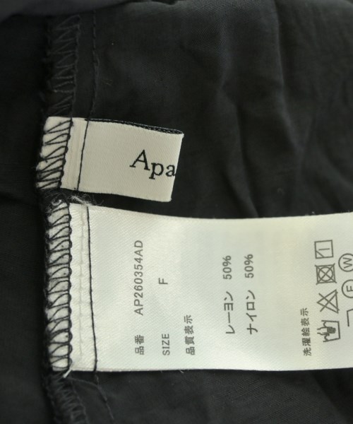 apart by lowrys（アパートバイローリーズ）カジュアルシャツ 黒 サイズ:F レディース/2200640100056