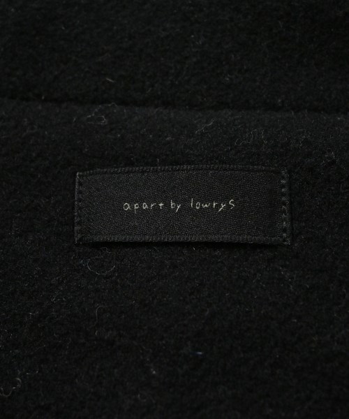 apart by lowrys（アパートバイローリーズ）チェスターコート 黒 サイズ:F レディース/2200647331187