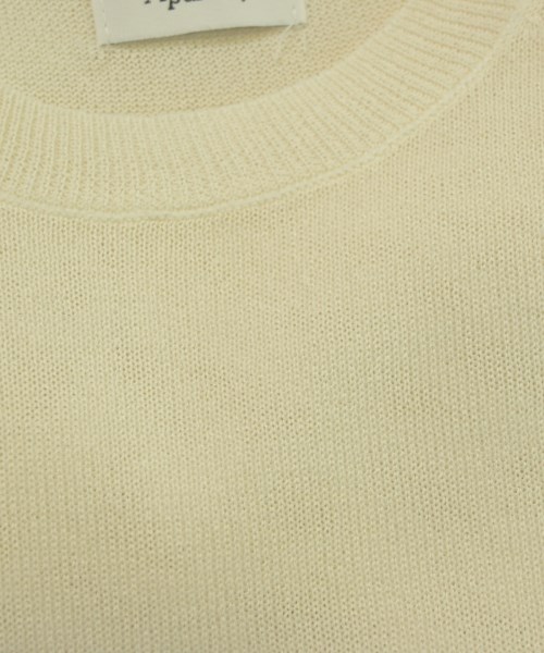 apart by lowrys（アパートバイローリーズ）ニット・セーター 白 サイズ:F レディース/2200648737209