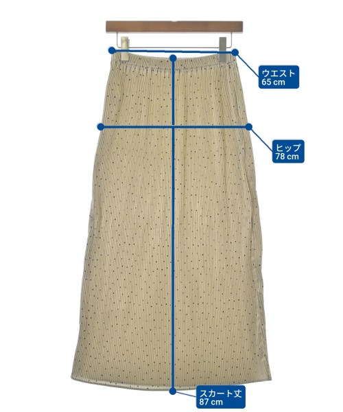 apart by lowrys（アパートバイローリーズ）ロング・マキシ丈スカート ベージュ サイズ:S レディース/2200661039083