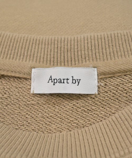 apart by lowrys（アパートバイローリーズ）スウェット ベージュ サイズ:F レディース/2200661025093