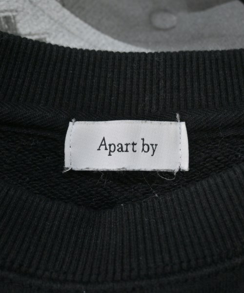 apart by lowrys（アパートバイローリーズ）スウェット 黒 サイズ:F レディース/2200661025109