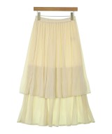 apart by lowrys（アパートバイローリーズ）ロング・マキシ丈スカート 白 サイズ:F レディース/2200662887027