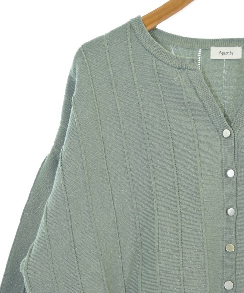 apart by lowrys（アパートバイローリーズ）カーディガン 青 サイズ:F レディース/2200661536049