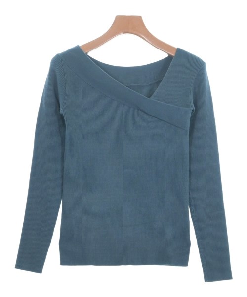 apart by lowrys(アパートバイローリーズ)ニット・セーター 青 サイズ:L/2200664784119