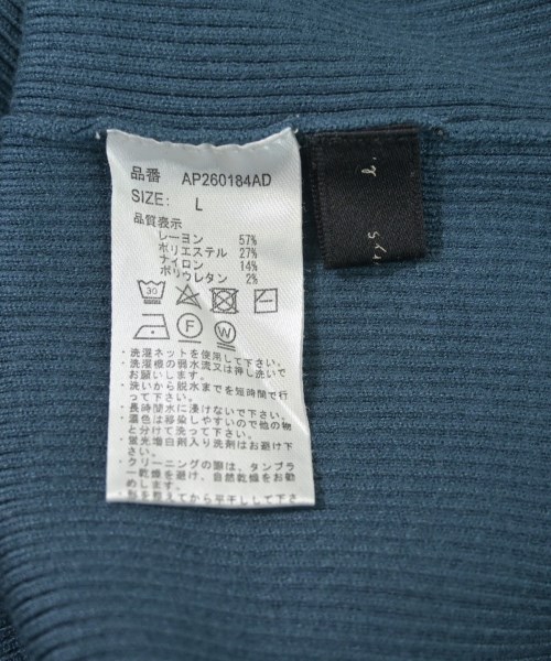 apart by lowrys（アパートバイローリーズ）ニット・セーター 青 サイズ:L レディース/2200664784119