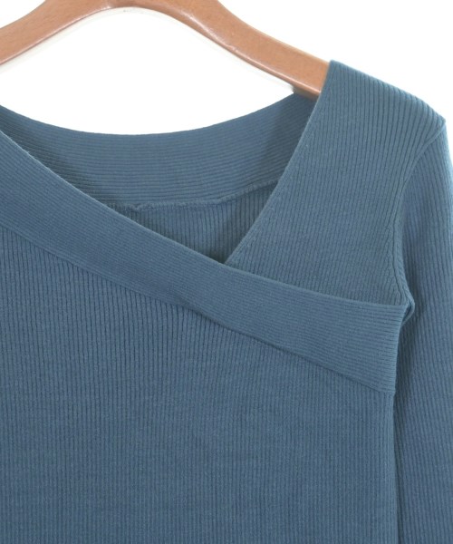 apart by lowrys（アパートバイローリーズ）ニット・セーター 青 サイズ:L レディース/2200664784119