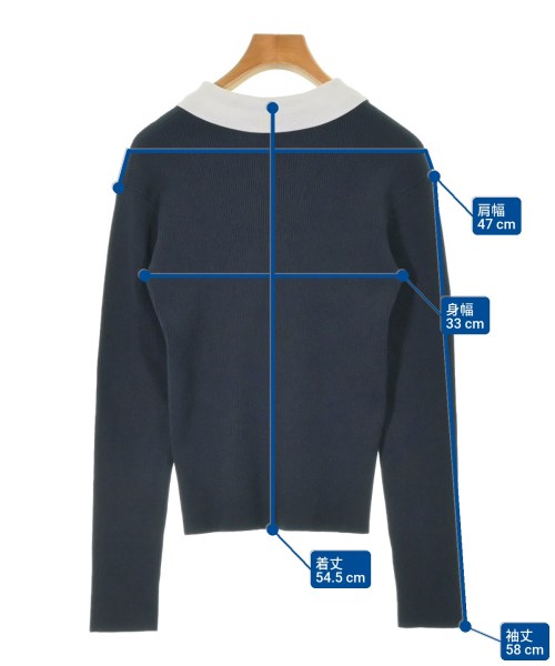 apart by lowrys（アパートバイローリーズ）ニット・セーター 紺 サイズ:F レディース/2200664799038