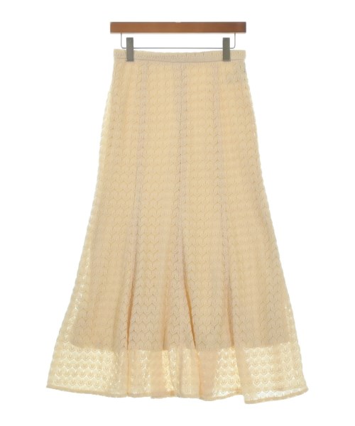 apart by lowrys(アパートバイローリーズ)ロング・マキシ丈スカート 白 サイズ:M/2200665316098