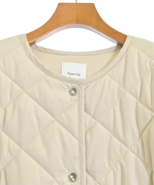 apart by lowrys（アパートバイローリーズ）ダウンジャケット/ダウンベスト 白 サイズ:F レディース/2200669447231