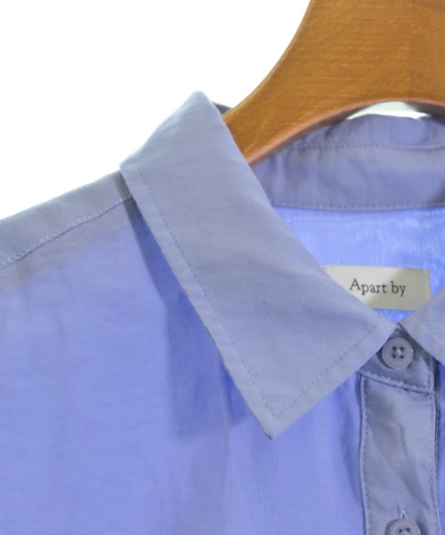 apart by lowrys（アパートバイローリーズ）カジュアルシャツ 青 サイズ:F レディース/2200668821087