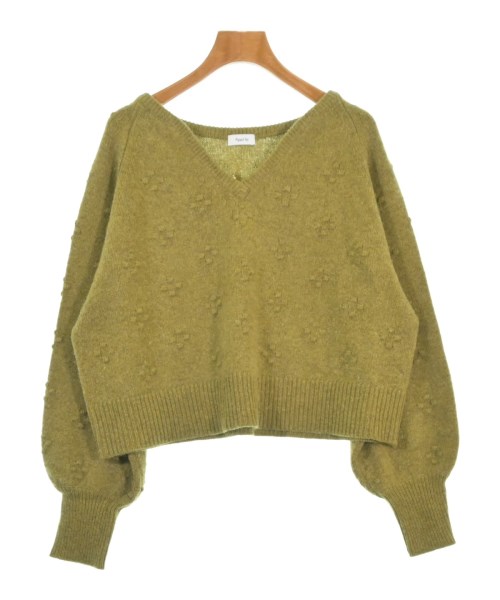 apart by lowrys(アパートバイローリーズ)ニット・セーター 緑 サイズ:F/2200671505011