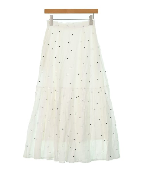 apart by lowrys(アパートバイローリーズ)ロング・マキシ丈スカート 白 サイズ:F/2200668086059