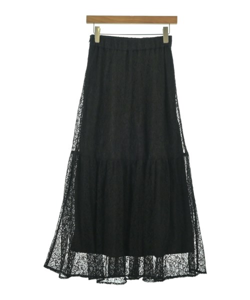 apart by lowrys（アパートバイローリーズ）ロング・マキシ丈スカート 黒 サイズ:F レディース/2200667806122