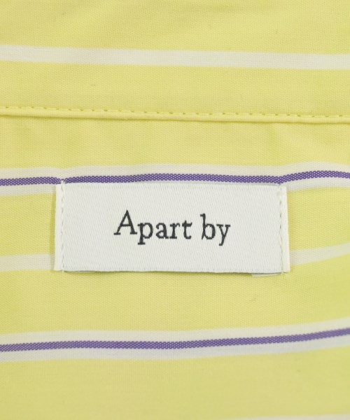 apart by lowrys（アパートバイローリーズ）カジュアルシャツ 黄 サイズ:F レディース/2200721455099