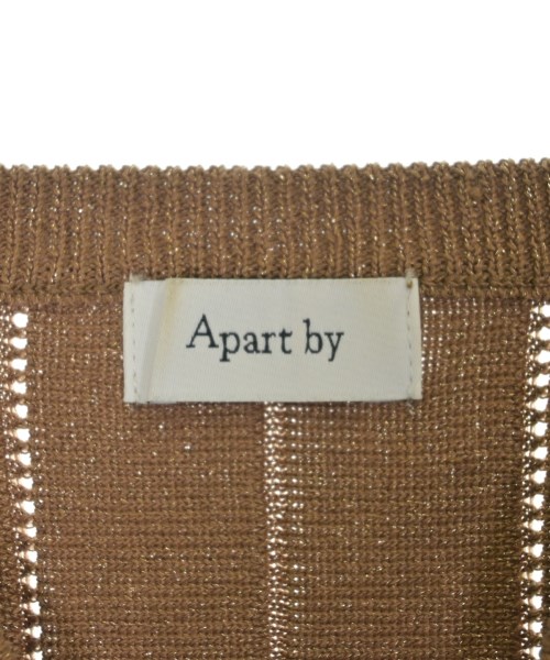 apart by lowrys（アパートバイローリーズ）カーディガン 茶 サイズ:F レディース/2200679261049