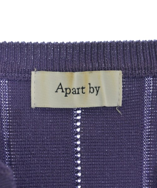 apart by lowrys（アパートバイローリーズ）カーディガン 紫 サイズ:F レディース/2200679261056