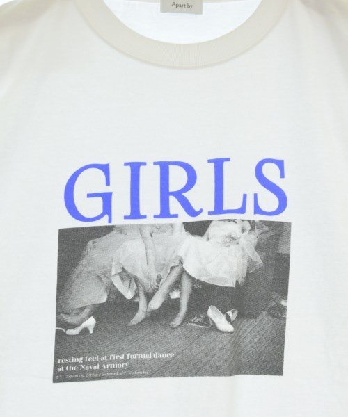 apart by lowrys（アパートバイローリーズ）Tシャツ・カットソー 白 サイズ:F レディース/2200680227041
