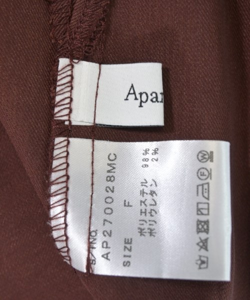 apart by lowrys（アパートバイローリーズ）ワンピース 茶 サイズ:F レディース/2200675019026