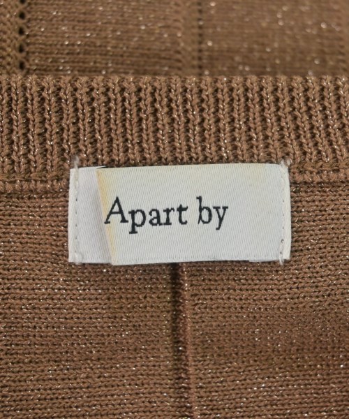 apart by lowrys（アパートバイローリーズ）カーディガン 茶 サイズ:F レディース/2200680871046