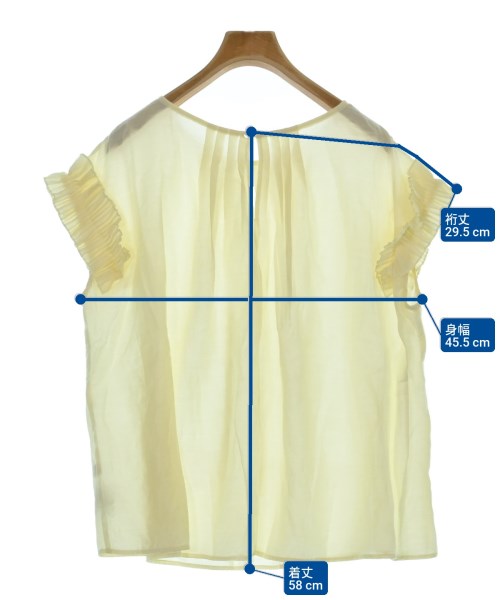 apart by lowrys（アパートバイローリーズ）ブラウス 黄 サイズ:F レディース/2200681578050
