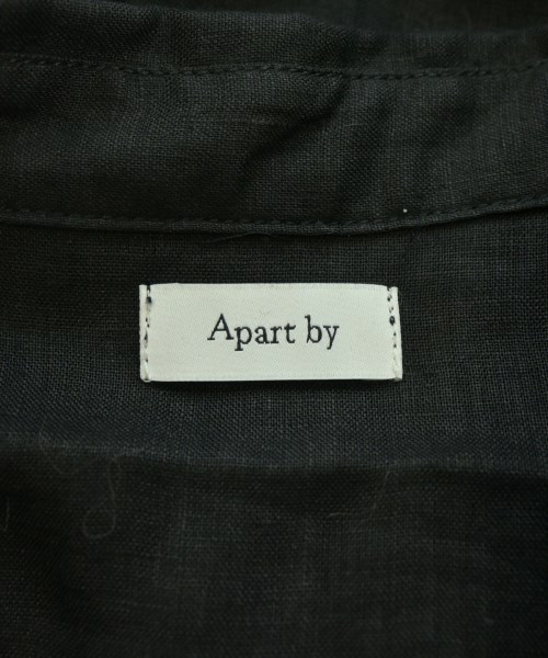 apart by lowrys（アパートバイローリーズ）カジュアルシャツ 黒 サイズ:F レディース/2200688777050