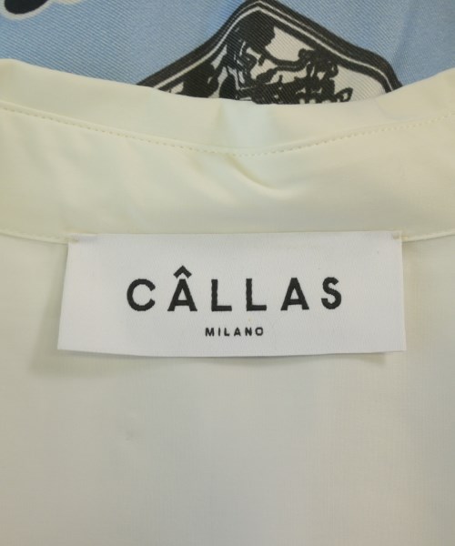 Callas（カラス）カジュアルシャツ 白 サイズ:40(L位) レディース/2200730520092