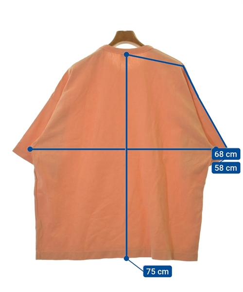 BEAUTY&YOUTH UNITED ARROWS（ビューティーアンドユースユナイテッドアローズ）Tシャツ・カットソー オレンジ サイズ:-(XXL位) メンズ/2200497549268