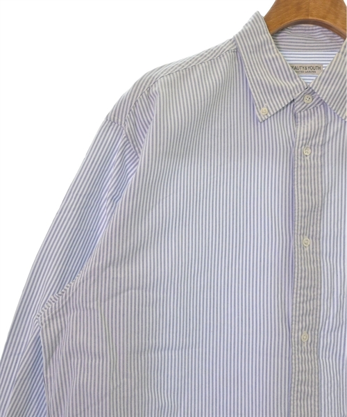 BEAUTY&YOUTH UNITED ARROWS（ビューティーアンドユースユナイテッドアローズ）カジュアルシャツ 青 サイズ:L メンズ/2200497549381