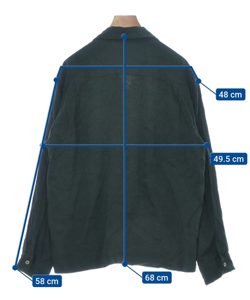 BEAUTY&YOUTH UNITED ARROWS（ビューティーアンドユースユナイテッドアローズ）カジュアルシャツ 緑 サイズ:S メンズ/2200512591029