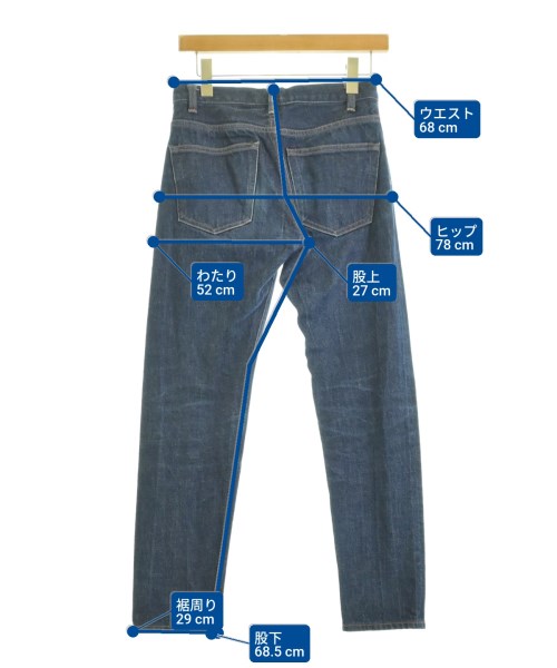 BEAUTY&YOUTH UNITED ARROWS（ビューティーアンドユースユナイテッドアローズ）デニムパンツ 紺 サイズ:28(S位) メンズ/2200557697021