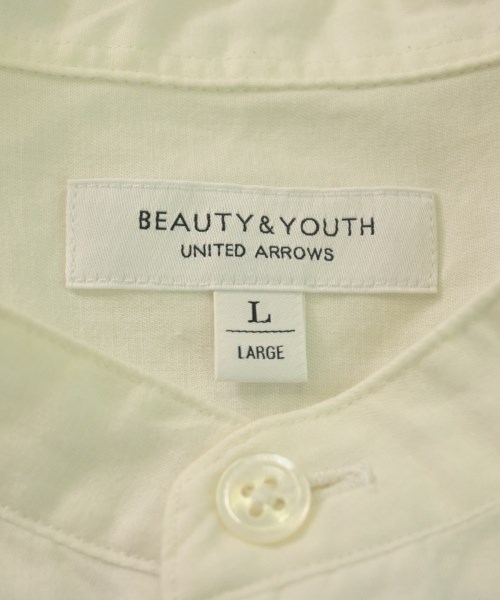 BEAUTY&YOUTH UNITED ARROWS（ビューティーアンドユースユナイテッドアローズ）カジュアルシャツ 白 サイズ:L メンズ/2200620963039