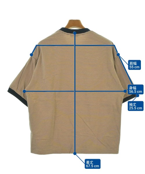 BEAUTY&YOUTH UNITED ARROWS（ビューティーアンドユースユナイテッドアローズ）Tシャツ・カットソー ベージュ サイズ:L メンズ/2200629757066