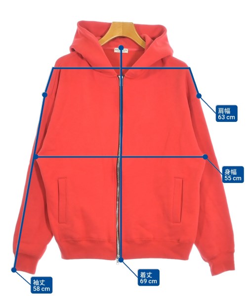 BEAUTY&YOUTH UNITED ARROWS（ビューティーアンドユースユナイテッドアローズ）パーカー 赤 サイズ:L メンズ/2200635857040