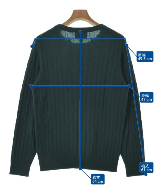 BEAUTY&YOUTH UNITED ARROWS（ビューティーアンドユースユナイテッドアローズ）ニット・セーター 緑 サイズ:M メンズ/2200634305030
