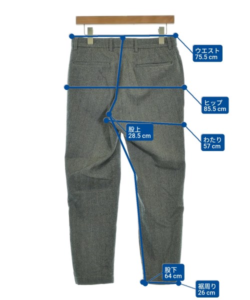 BEAUTY&YOUTH UNITED ARROWS（ビューティーアンドユースユナイテッドアローズ）スラックス グレー サイズ:M メンズ/2200633680015