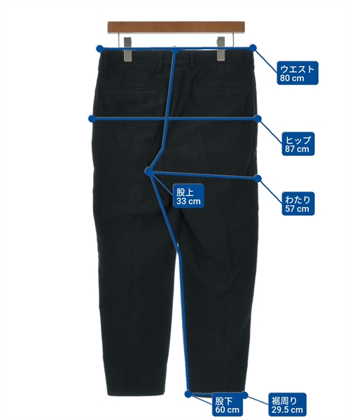 BEAUTY&YOUTH UNITED ARROWS（ビューティーアンドユースユナイテッドアローズ）スラックス 黒 サイズ:M メンズ/2200639337050