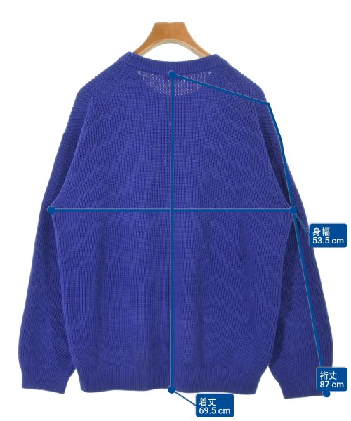 BEAUTY&YOUTH UNITED ARROWS（ビューティーアンドユースユナイテッドアローズ）ニット・セーター 青 サイズ:XL メンズ/2200633948467