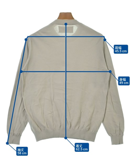 BEAUTY&YOUTH UNITED ARROWS（ビューティーアンドユースユナイテッドアローズ）ニット・セーター グレー サイズ:M メンズ/2200624006138