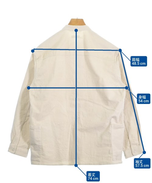 BEAUTY&YOUTH UNITED ARROWS（ビューティーアンドユースユナイテッドアローズ）カジュアルシャツ 白 サイズ:S メンズ/2200639353043