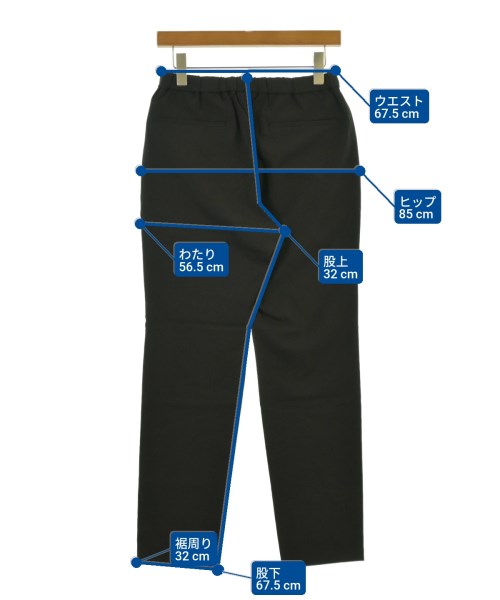 BEAUTY&YOUTH UNITED ARROWS（ビューティーアンドユースユナイテッドアローズ）スラックス 黒 サイズ:M メンズ/2200641796029