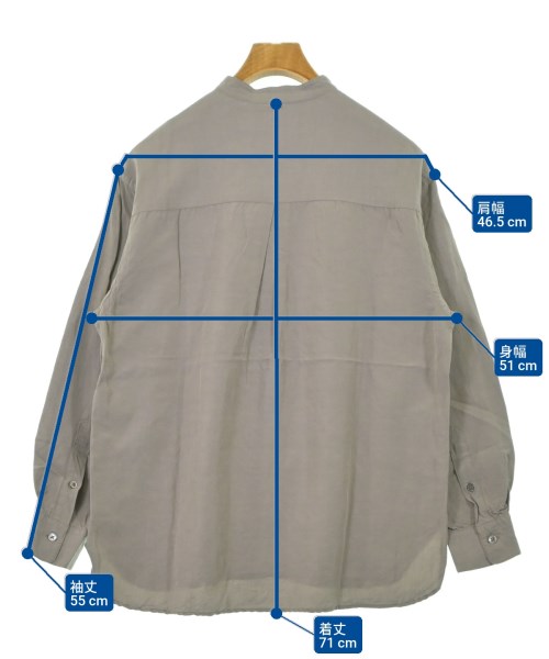 BEAUTY&YOUTH UNITED ARROWS（ビューティーアンドユースユナイテッドアローズ）カジュアルシャツ グレー サイズ:S メンズ/2200643707313