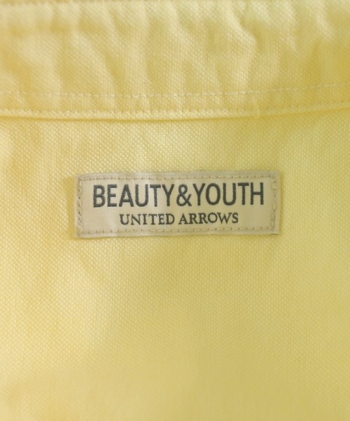 BEAUTY&YOUTH UNITED ARROWS（ビューティーアンドユースユナイテッドアローズ）カジュアルシャツ 黄 サイズ:S メンズ/2200612810068