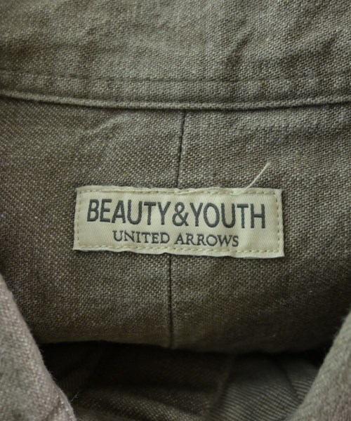 BEAUTY&YOUTH UNITED ARROWS（ビューティーアンドユースユナイテッドアローズ）カジュアルシャツ 茶 サイズ:M メンズ/2200612810150