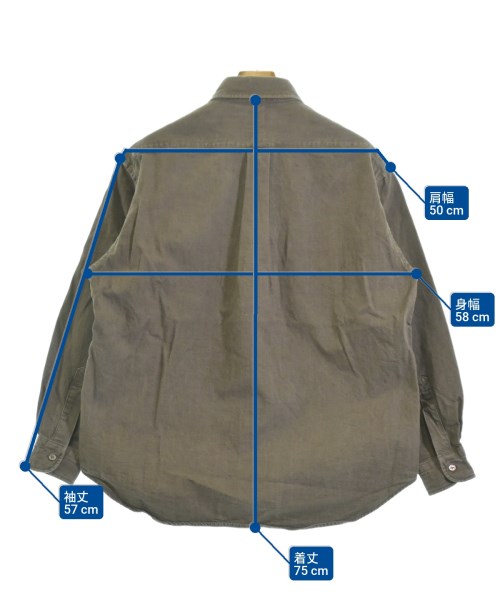 BEAUTY&YOUTH UNITED ARROWS（ビューティーアンドユースユナイテッドアローズ）カジュアルシャツ 茶 サイズ:M メンズ/2200612810150