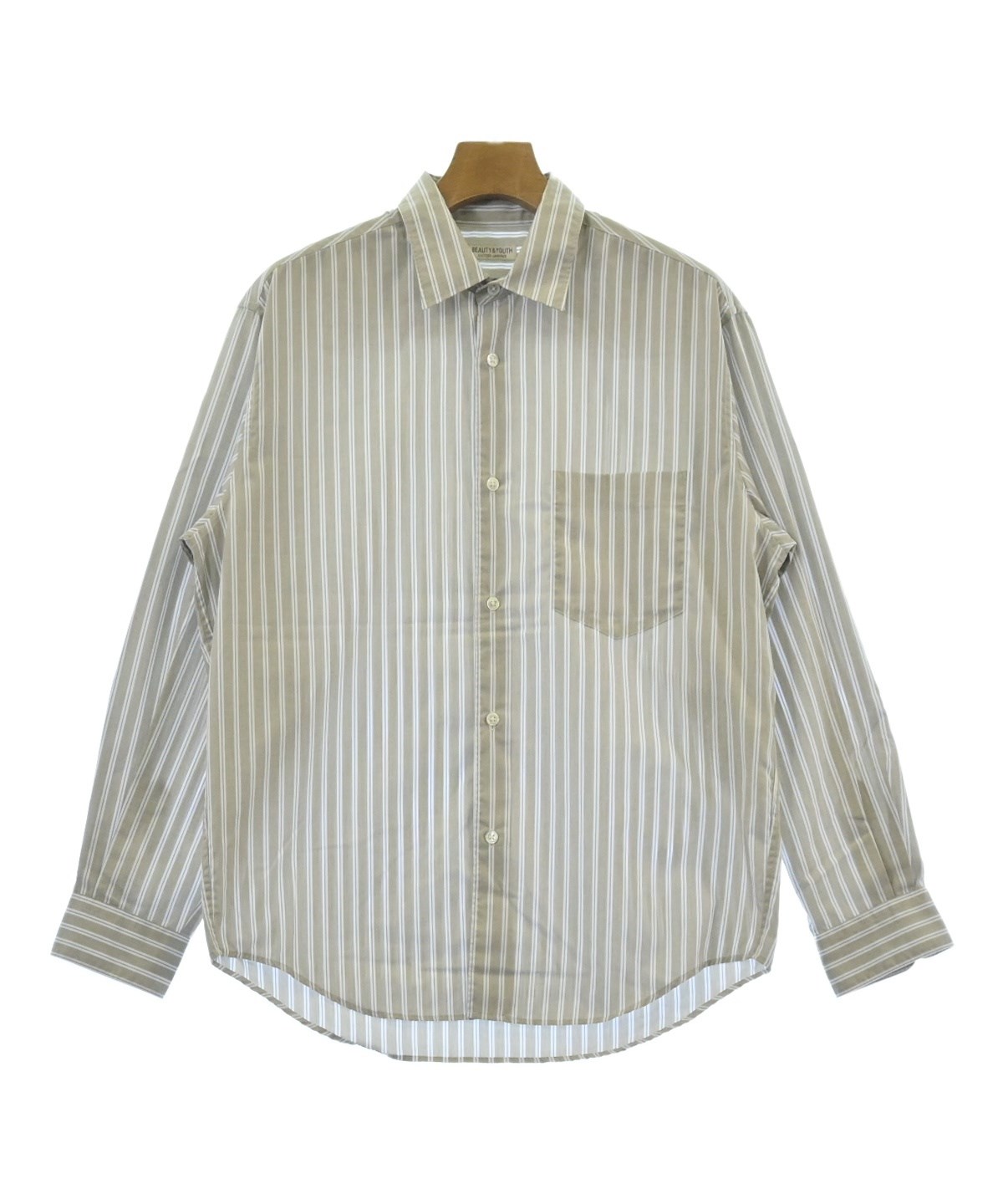 BEAUT&YOUTH UNITED ARROWS⭐2wayシャツ セルロースナイロン エンブロイダリー シャツ ―2WAY―