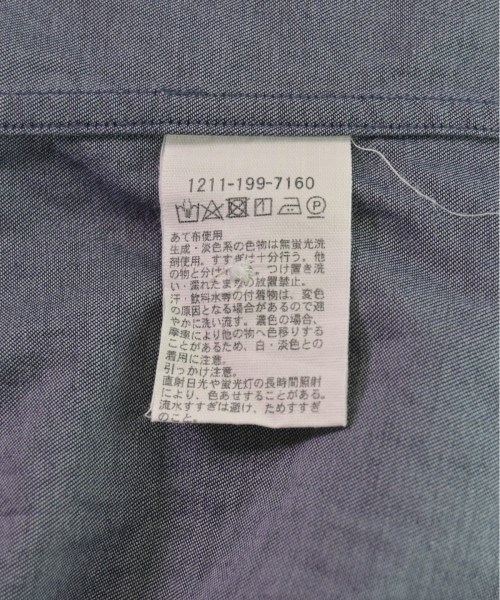 BEAUTY&YOUTH UNITED ARROWS（ビューティーアンドユースユナイテッドアローズ）カジュアルシャツ 紺 サイズ:S メンズ/2200526328086