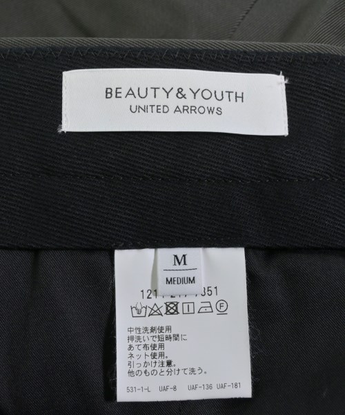 BEAUTY&YOUTH UNITED ARROWS（ビューティーアンドユースユナイテッドアローズ）スラックス カーキ サイズ:M メンズ/2200527011055